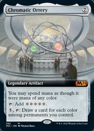 Chromatic Orrery (Extended Art) [Core Set 2021] MTG Single Magic: The Gathering  | Multizone: Comics And Games