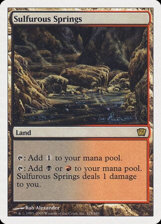 Sulfurous Springs [Ninth Edition] MTG Single Magic: The Gathering  | Multizone: Comics And Games