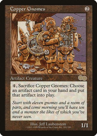Copper Gnomes [Urza's Saga] MTG Single Magic: The Gathering  | Multizone: Comics And Games