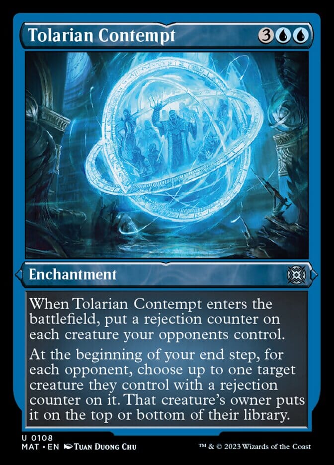 Tolarian Contempt (Foil Etched) [March of the Machine: The Aftermath] MTG Single Magic: The Gathering  | Multizone: Comics And Games