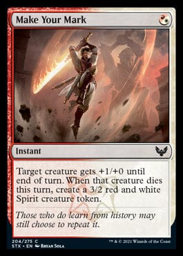 Make Your Mark [Strixhaven: School of Mages] MTG Single Magic: The Gathering  | Multizone: Comics And Games
