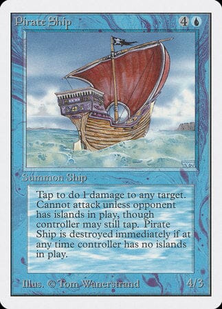 Pirate Ship [Unlimited Edition] MTG Single Magic: The Gathering  | Multizone: Comics And Games