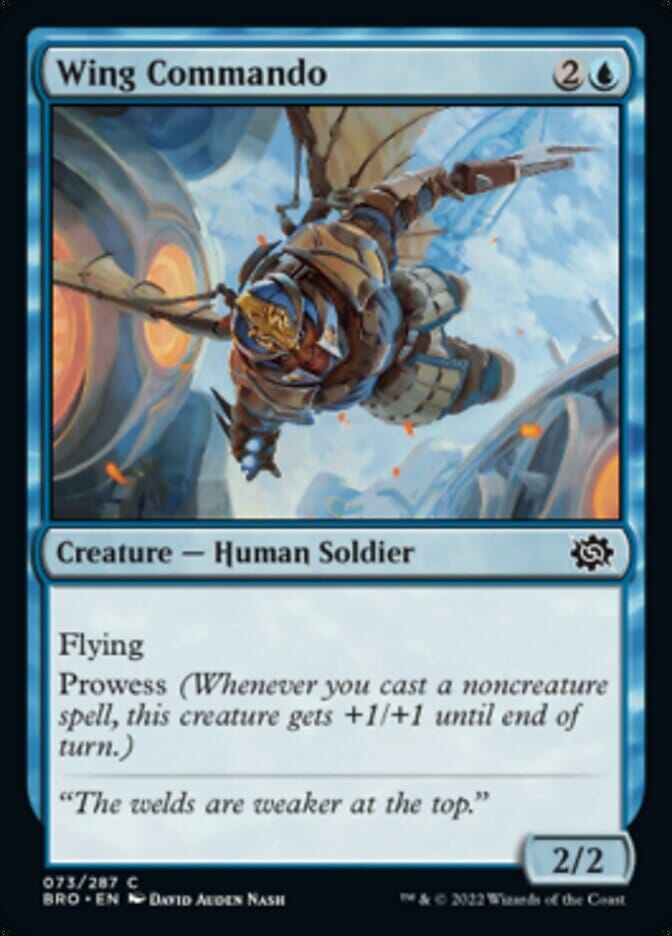 Wing Commando [The Brothers' War] MTG Single Magic: The Gathering  | Multizone: Comics And Games