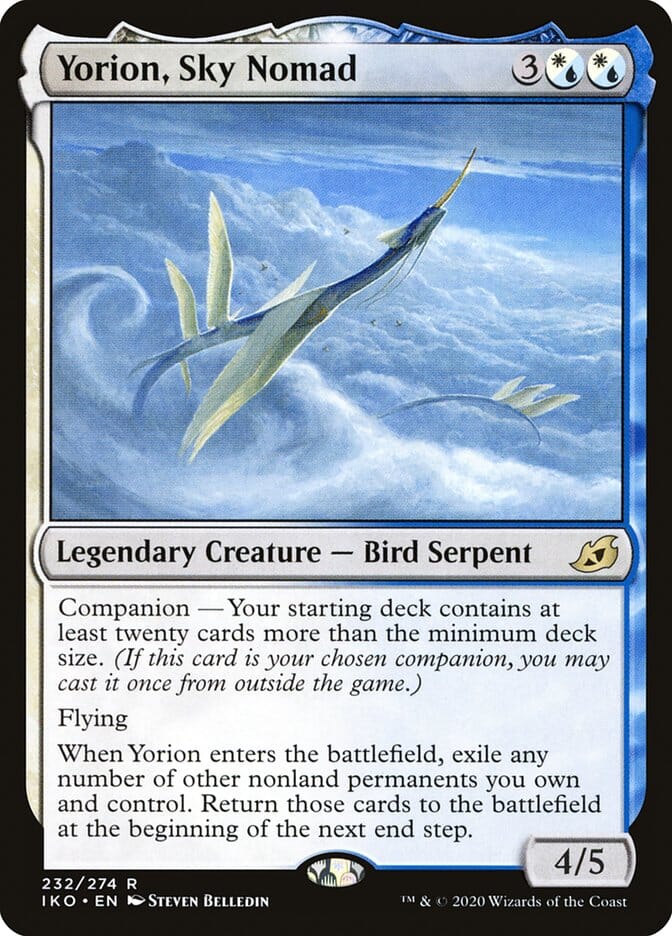 Yorion, Sky Nomad [Ikoria: Lair of Behemoths] MTG Single Magic: The Gathering  | Multizone: Comics And Games