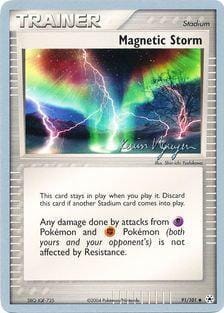 Magnetic Storm (91/101) (Team Rushdown - Kevin Nguyen) [World Championships 2004] Pokemon Single Pokémon  | Multizone: Comics And Games