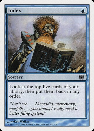 Index [Eighth Edition] MTG Single Magic: The Gathering  | Multizone: Comics And Games