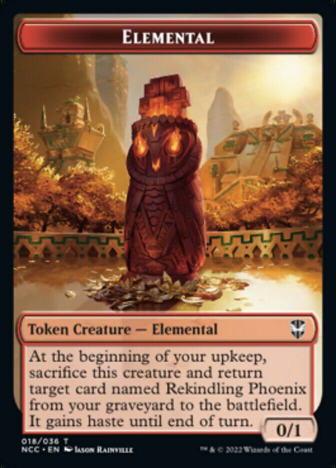 Elemental (018) // Copy Double-sided Token [Streets of New Capenna Commander Tokens] MTG Single Magic: The Gathering  | Multizone: Comics And Games
