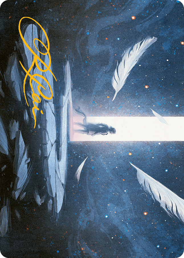 Moment of Truth Art Card (Gold-Stamped Signature) [March of the Machine Art Series] MTG Single Magic: The Gathering  | Multizone: Comics And Games