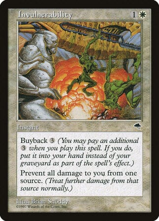 Invulnerability [Tempest] MTG Single Magic: The Gathering  | Multizone: Comics And Games