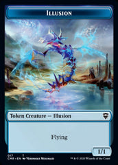 Illusion // Saproling Token [Commander Legends Tokens] MTG Single Magic: The Gathering  | Multizone: Comics And Games