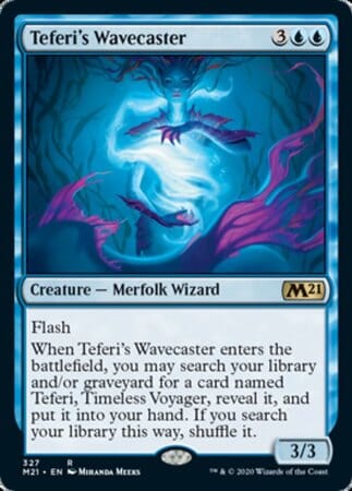 Teferi's Wavecaster [Core Set 2021] MTG Single Magic: The Gathering  | Multizone: Comics And Games