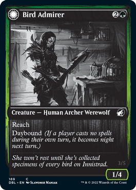 Bird Admirer // Wing Shredder [Innistrad: Double Feature] MTG Single Magic: The Gathering  | Multizone: Comics And Games