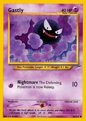 Gastly (65/105) [Neo Destiny Unlimited] Pokemon Single Pokémon  | Multizone: Comics And Games
