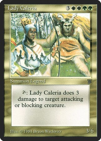 Lady Caleria [Legends] MTG Single Magic: The Gathering  | Multizone: Comics And Games