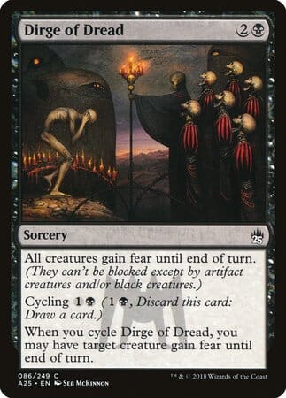 Dirge of Dread [Masters 25] MTG Single Magic: The Gathering  | Multizone: Comics And Games