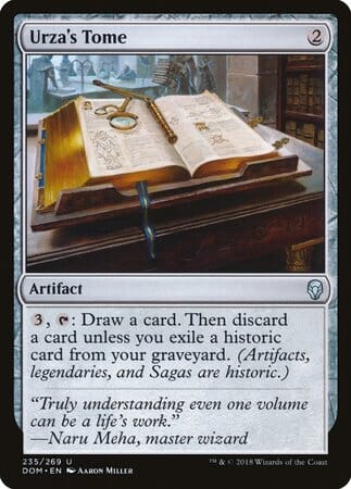 Urza's Tome [Dominaria] MTG Single Magic: The Gathering  | Multizone: Comics And Games