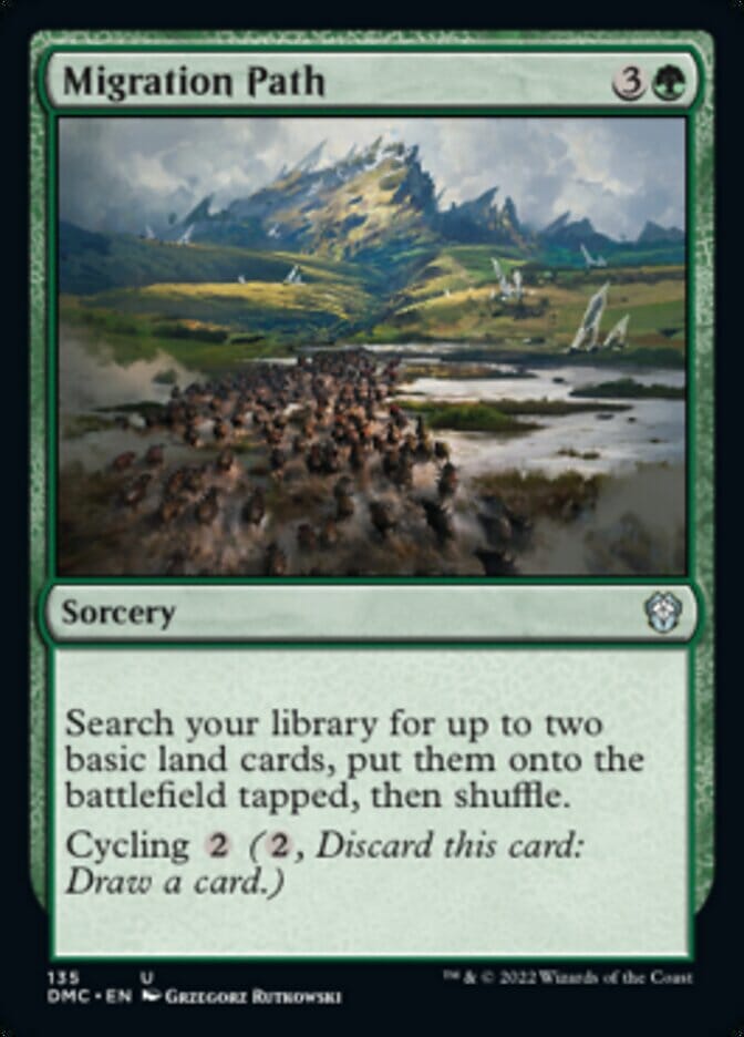 Migration Path [Dominaria United Commander] MTG Single Magic: The Gathering  | Multizone: Comics And Games