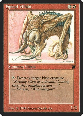 Spinal Villain [Legends] MTG Single Magic: The Gathering  | Multizone: Comics And Games