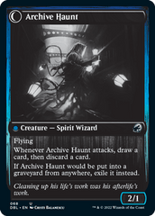 Overwhelmed Archivist // Archive Haunt [Innistrad: Double Feature] MTG Single Magic: The Gathering  | Multizone: Comics And Games