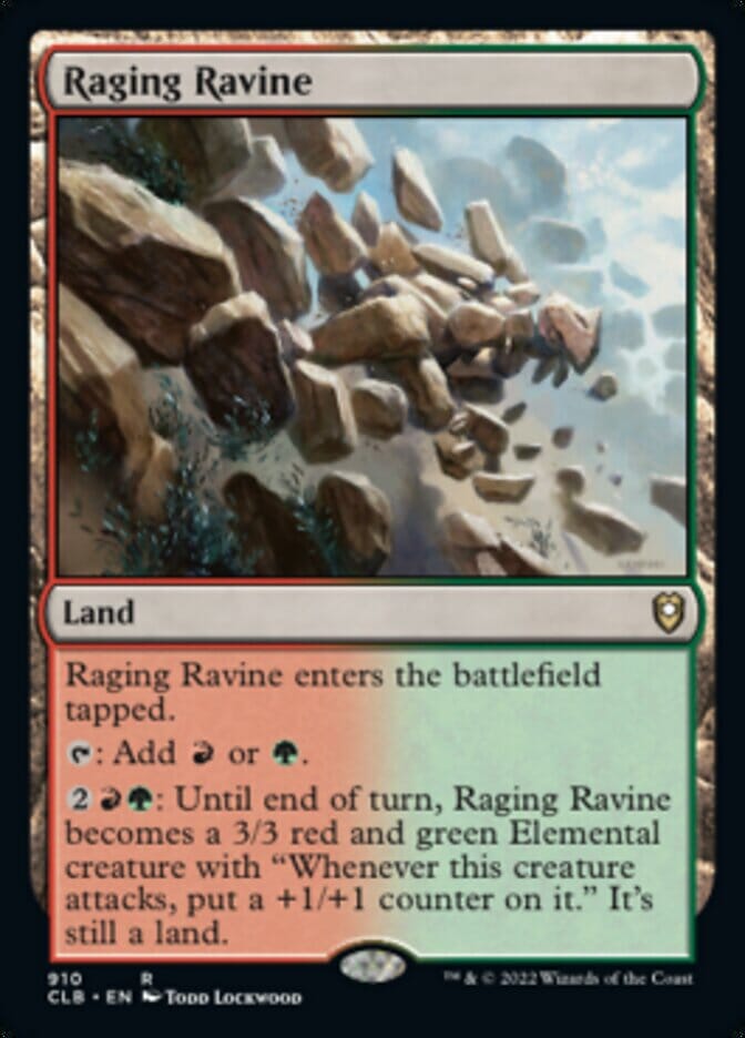 Raging Ravine [Commander Legends: Battle for Baldur's Gate] MTG Single Magic: The Gathering  | Multizone: Comics And Games