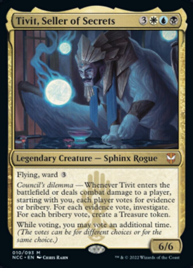 Tivit, Seller of Secrets [Streets of New Capenna Commander] MTG Single Magic: The Gathering  | Multizone: Comics And Games