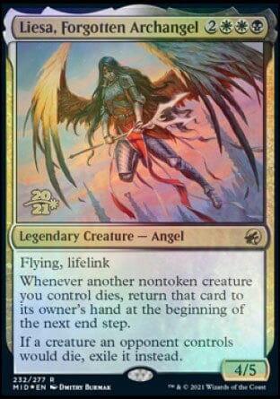Liesa, Forgotten Archangel [Innistrad: Midnight Hunt Prerelease Promos] MTG Single Magic: The Gathering  | Multizone: Comics And Games