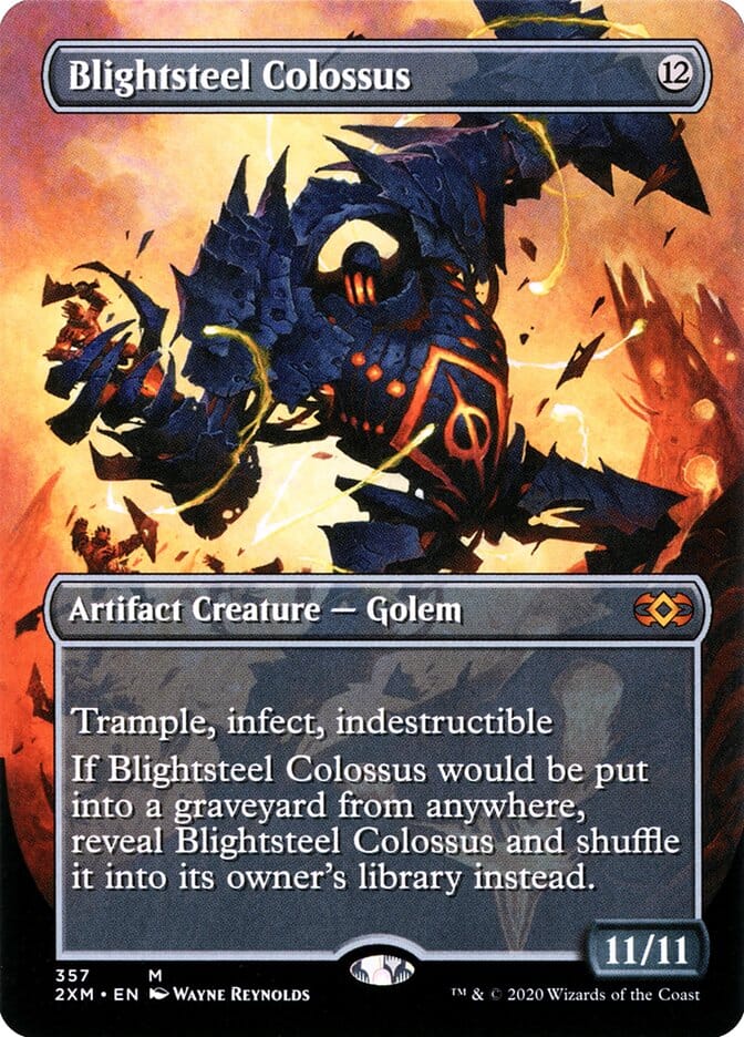 Blightsteel Colossus (Showcase) [Double Masters] MTG Single Magic: The Gathering  | Multizone: Comics And Games