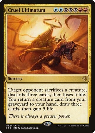 Cruel Ultimatum [Archenemy: Nicol Bolas] MTG Single Magic: The Gathering  | Multizone: Comics And Games