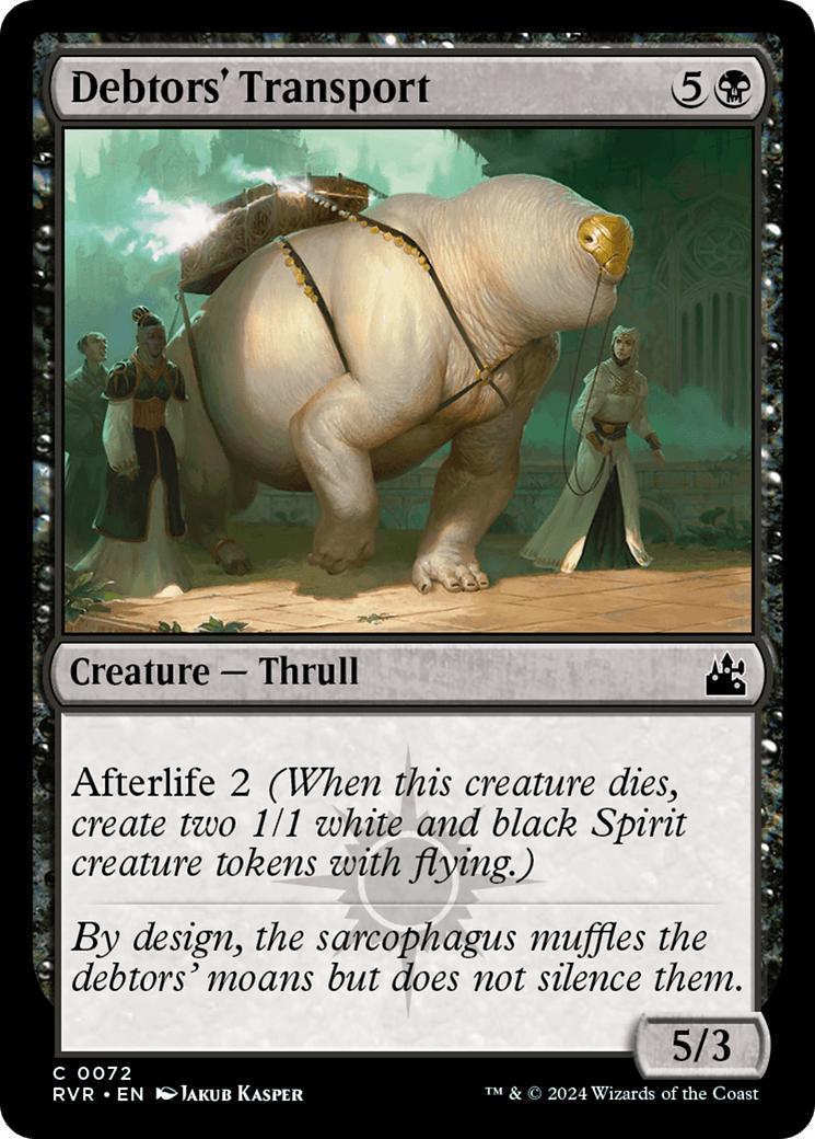 Debtors' Transport [Ravnica Remastered] MTG Single Magic: The Gathering  | Multizone: Comics And Games