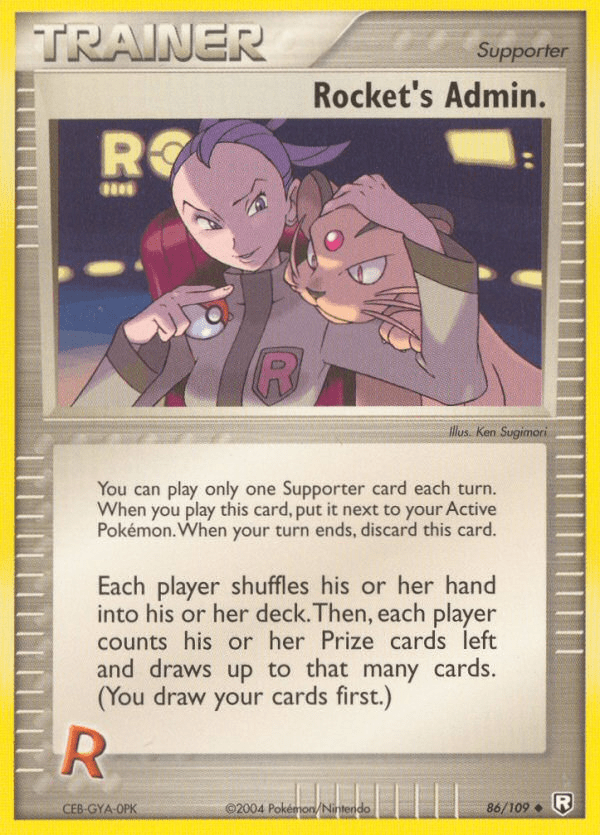 Rocket's Admin. (86/109) [EX: Team Rocket Returns] Pokemon Single Pokémon  | Multizone: Comics And Games