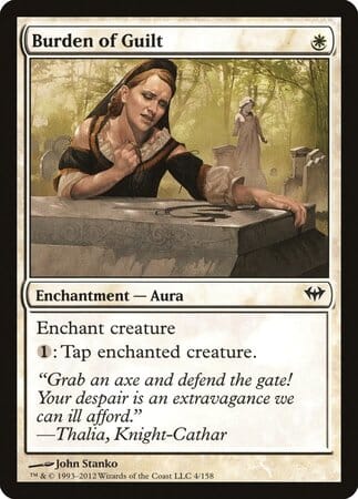 Burden of Guilt [Dark Ascension] MTG Single Magic: The Gathering  | Multizone: Comics And Games