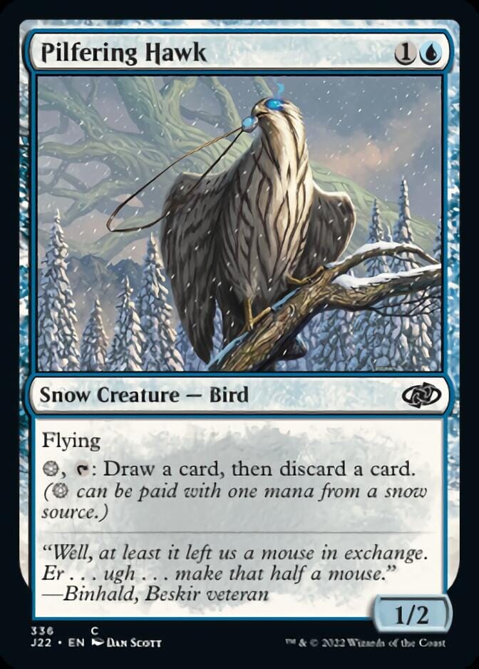 Pilfering Hawk [Jumpstart 2022] MTG Single Magic: The Gathering  | Multizone: Comics And Games