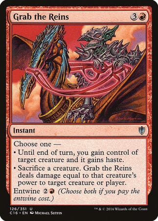 Grab the Reins [Commander 2016] MTG Single Magic: The Gathering  | Multizone: Comics And Games