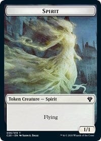 Spirit // Insect (013) Double-sided Token [Commander 2020 Tokens] MTG Single Magic: The Gathering  | Multizone: Comics And Games