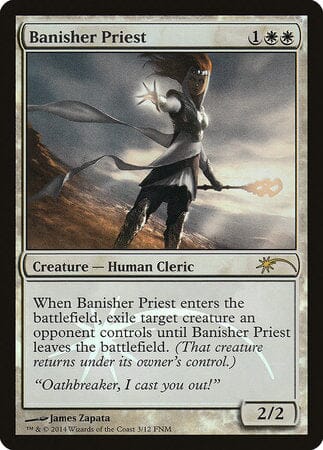 Banisher Priest [Friday Night Magic 2014] MTG Single Magic: The Gathering  | Multizone: Comics And Games