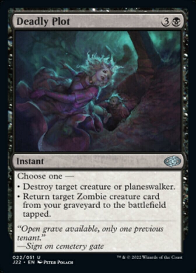 Deadly Plot [Jumpstart 2022] MTG Single Magic: The Gathering  | Multizone: Comics And Games