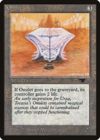 Onulet [Antiquities] MTG Single Magic: The Gathering  | Multizone: Comics And Games