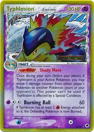 Typhlosion (12/101) (Delta Species) (Stamped) [EX: Dragon Frontiers] Pokemon Single Pokémon  | Multizone: Comics And Games