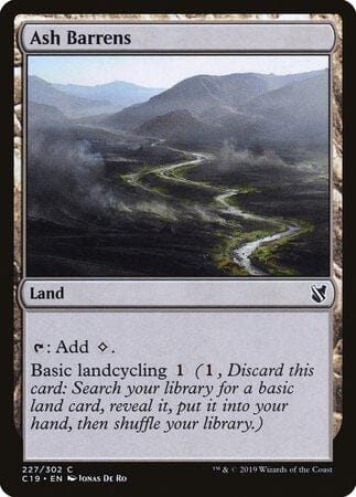 Ash Barrens [Commander 2019] MTG Single Magic: The Gathering  | Multizone: Comics And Games