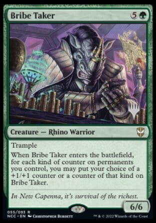 Bribe Taker (Promo Pack) [Streets of New Capenna Commander Promos] MTG Single Magic: The Gathering  | Multizone: Comics And Games