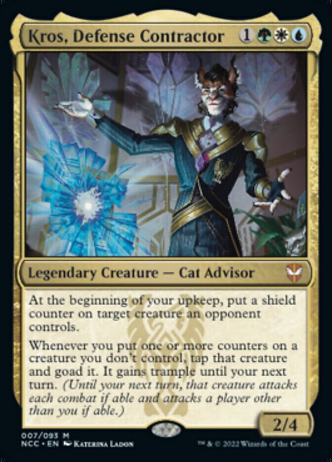 Kros, Defense Contractor [Streets of New Capenna Commander] MTG Single Magic: The Gathering  | Multizone: Comics And Games