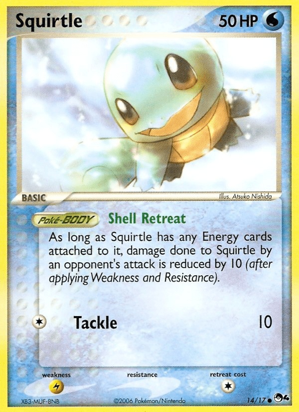 Squirtle (14/17) [POP Series 4] Pokemon Single Pokémon  | Multizone: Comics And Games