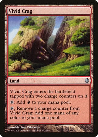 Vivid Crag [Commander 2013] MTG Single Magic: The Gathering  | Multizone: Comics And Games