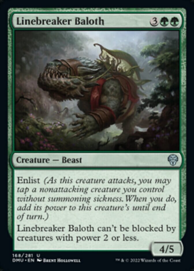 Linebreaker Baloth [Dominaria United] MTG Single Magic: The Gathering  | Multizone: Comics And Games