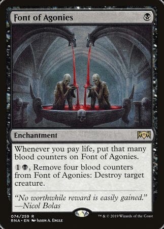 Font of Agonies [Ravnica Allegiance] MTG Single Magic: The Gathering  | Multizone: Comics And Games