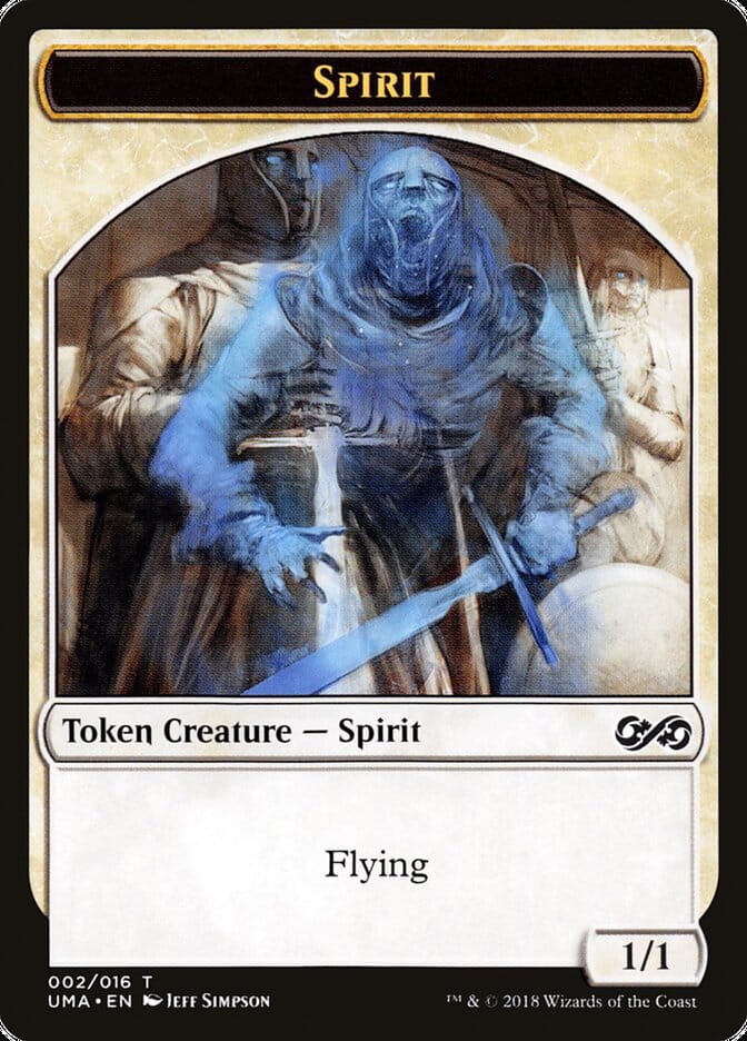 Spirit (002/016) [Ultimate Masters Tokens] MTG Single Magic: The Gathering  | Multizone: Comics And Games