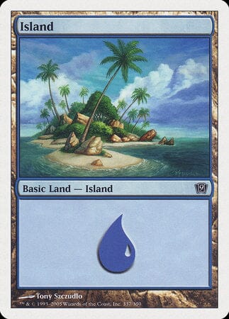 Island (337) [Ninth Edition] MTG Single Magic: The Gathering  | Multizone: Comics And Games