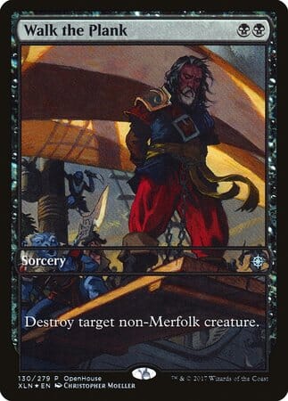 Walk the Plank [Ixalan Promos] MTG Single Magic: The Gathering  | Multizone: Comics And Games