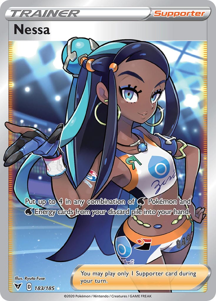 Nessa (183/185) [Sword & Shield: Vivid Voltage] Pokemon Single Pokémon  | Multizone: Comics And Games