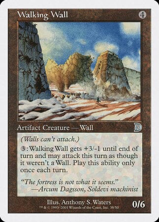 Walking Wall [Deckmasters] MTG Single Magic: The Gathering  | Multizone: Comics And Games